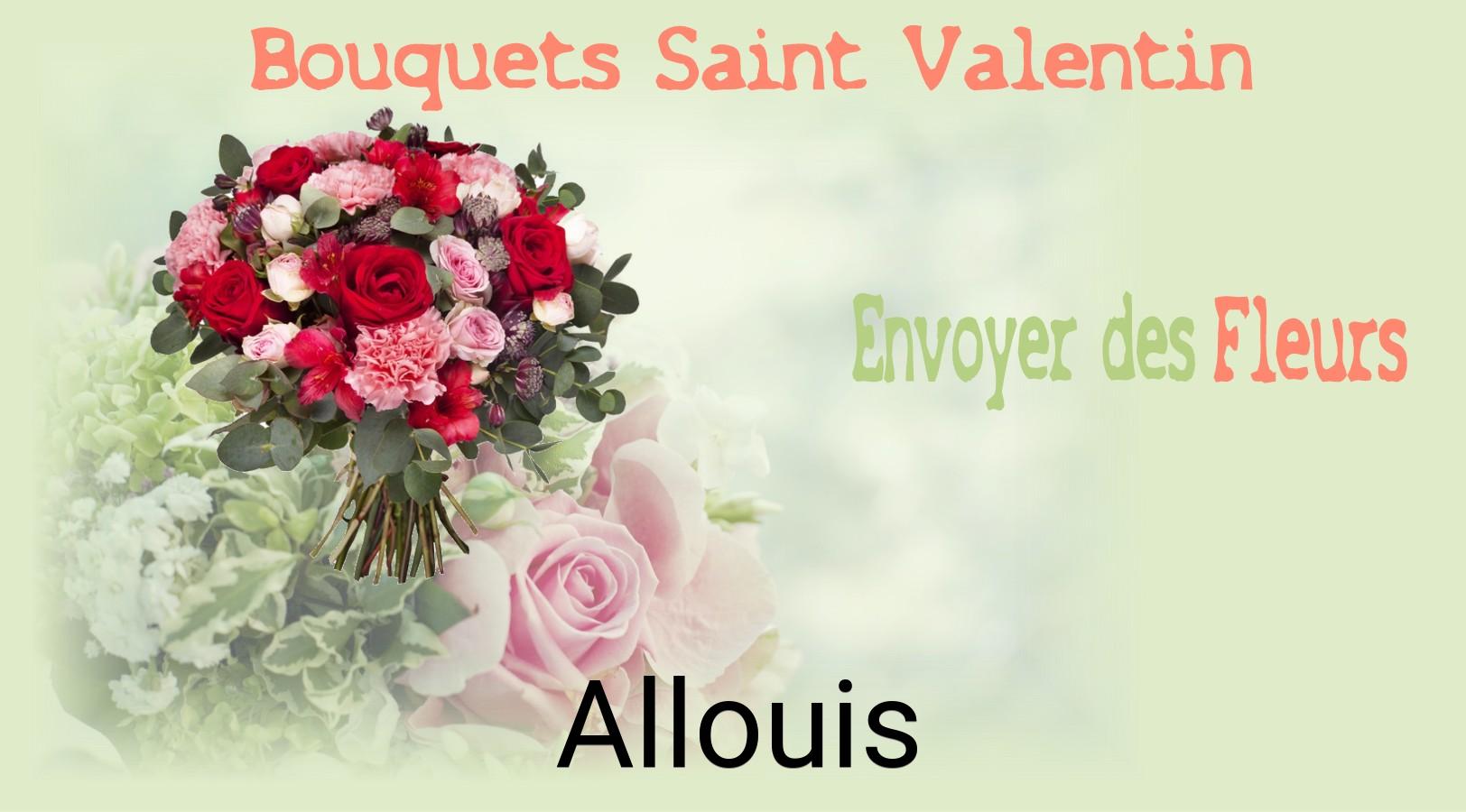 Roses de Saint-Valentin livrées à Allouis